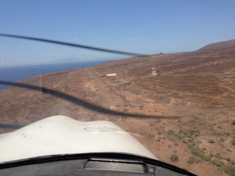 pista el revolcadero, la gomera