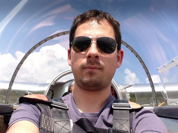 Flying a glider
