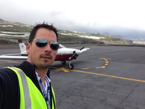 Just a quick selfie to prove that it was parked there and I was there as well ;-)