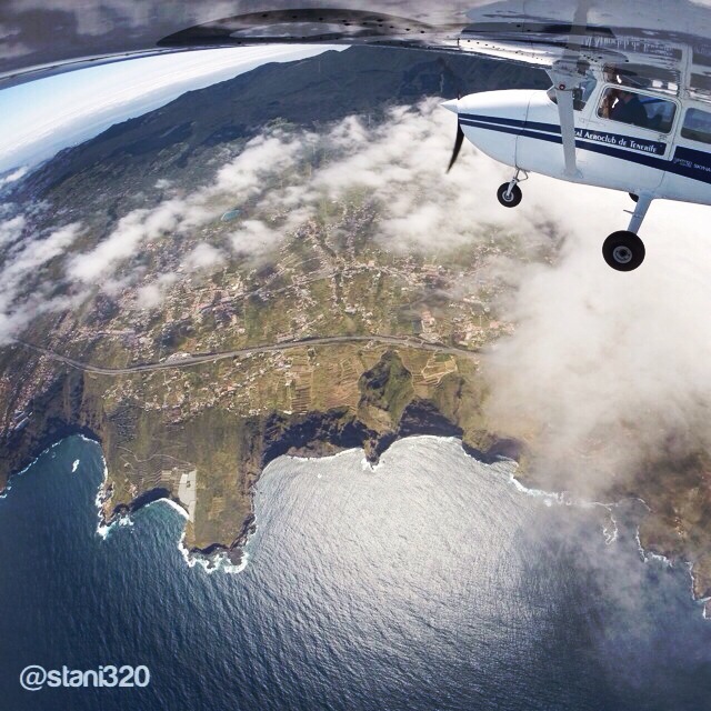 Somewhere over La Victoria, North Tenerife