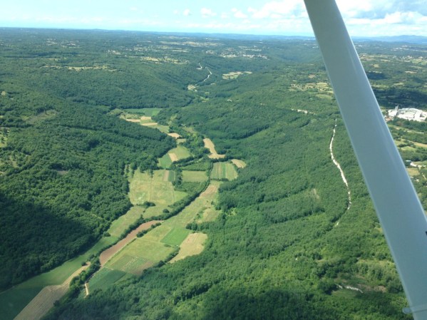 Crossing Istria to the East