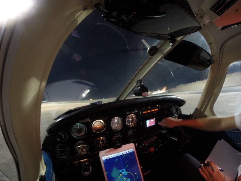 Taxi via Juliet to the holding point of the RWY 03L