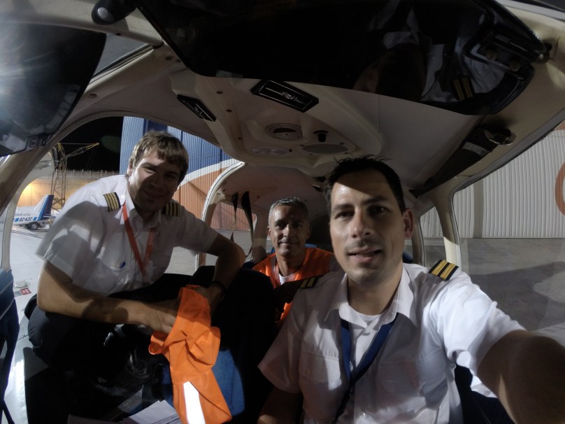 After my first successful night flight