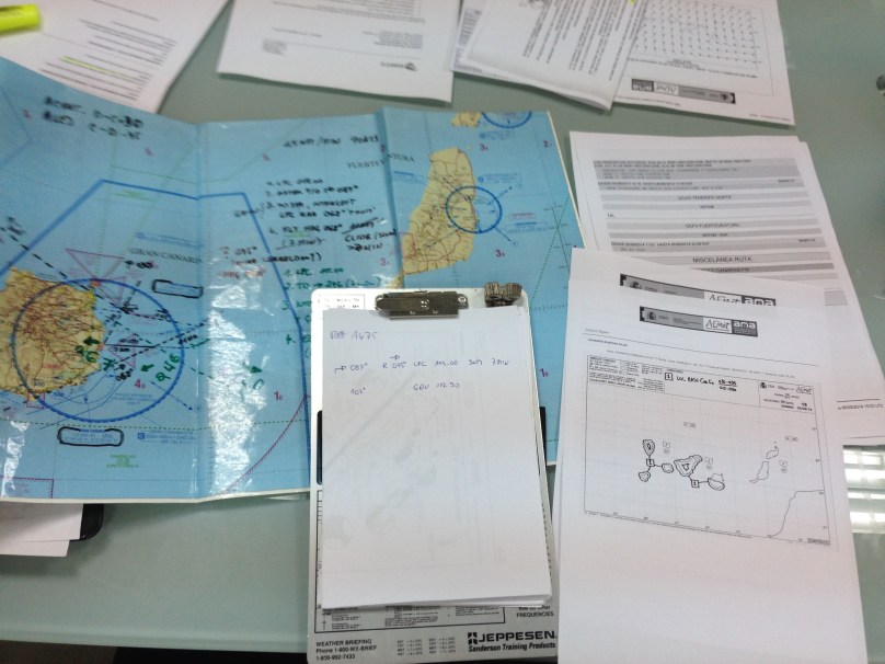 Back to basics - flight preparations...