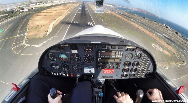 On final for RWY 03L at GCLP