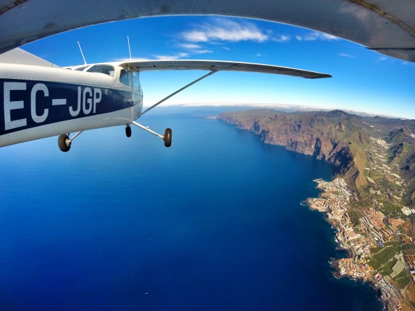 Costa los Gigantes from the air