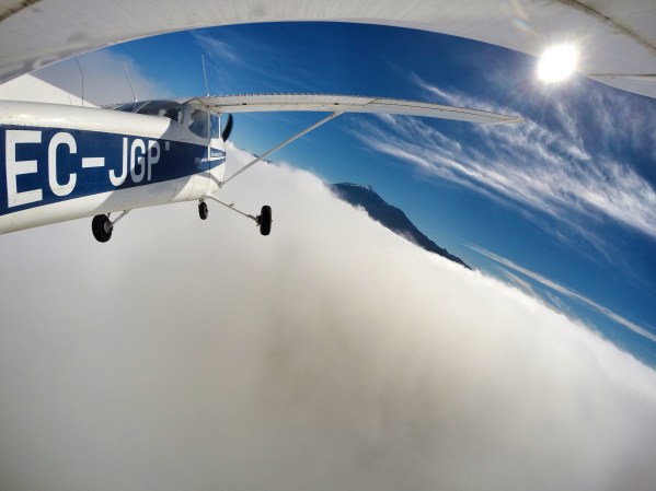 Sunshine above the clouds...