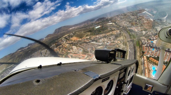 Over Playa de las Américas