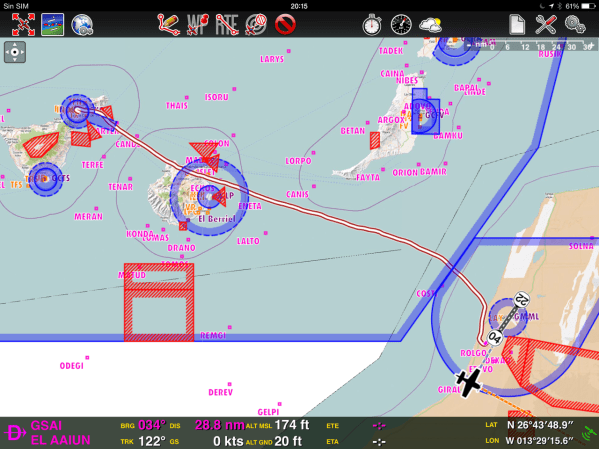 Our route to Al Aaiun