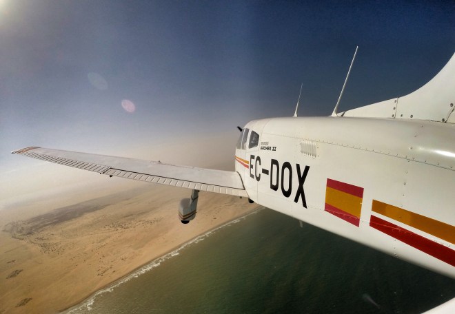 Reaching the Morocco's coast