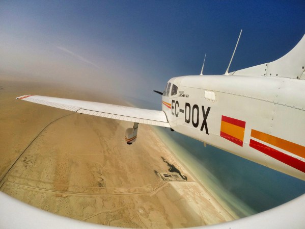 Reaching the Morocco's coast