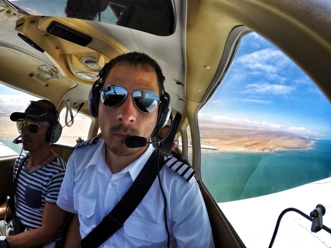 Leaving the Morocco's coast behind us