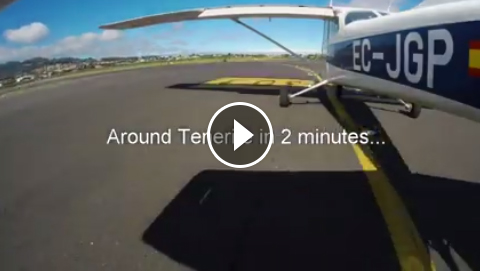 around tenerife in 2 minutes