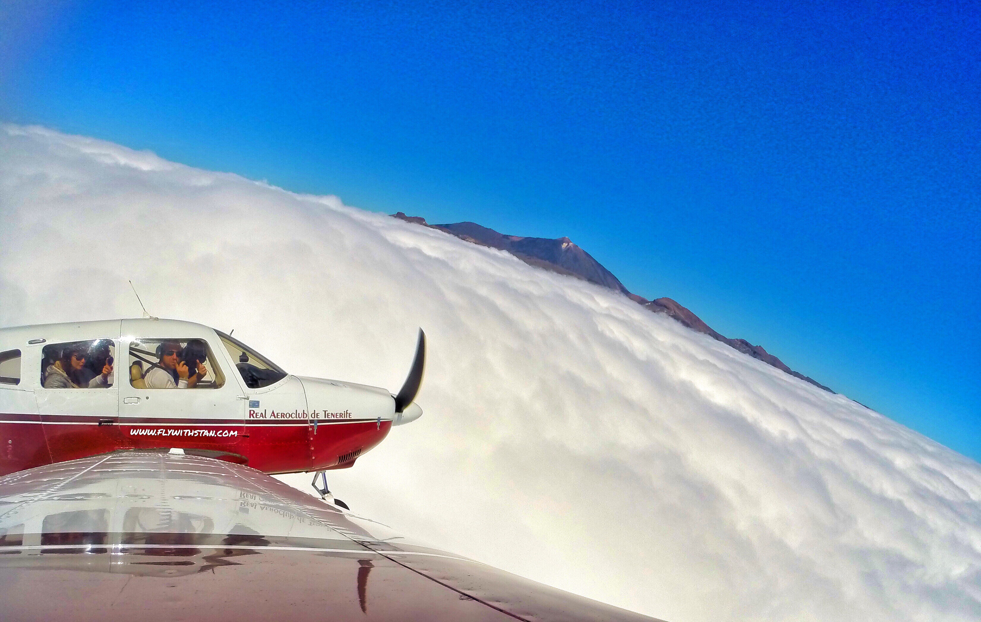 Mt. Teide above the clouds