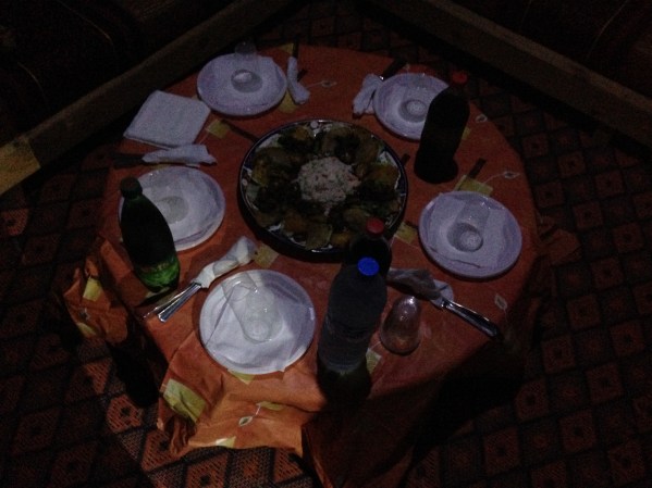 Our dinner was really delicious