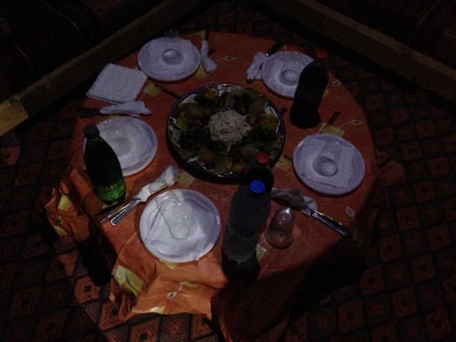 Our dinner was really delicious