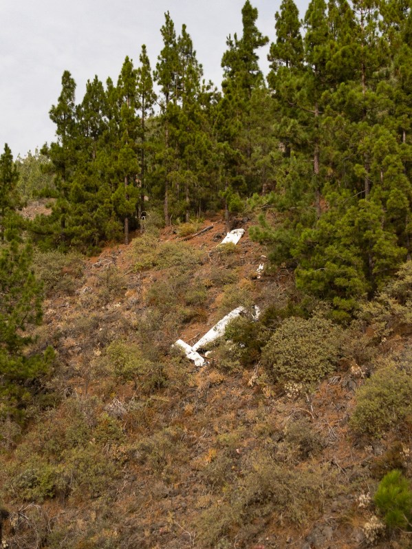 The plane seems to be moved from its initial position