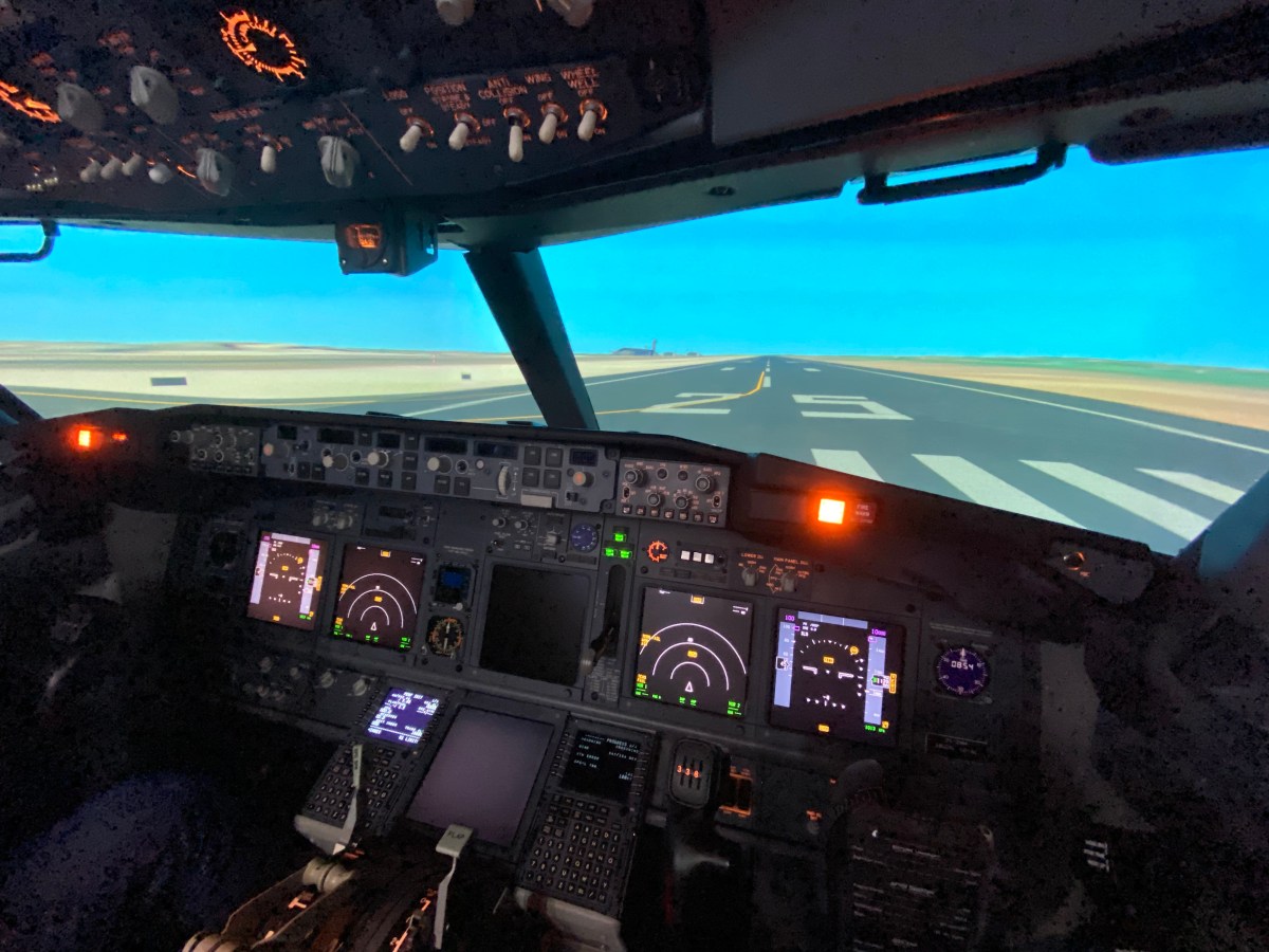 Boeing 737NG FFS at GTA Madrid