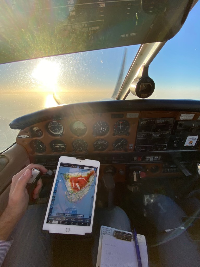 Flying into sunset 🌅