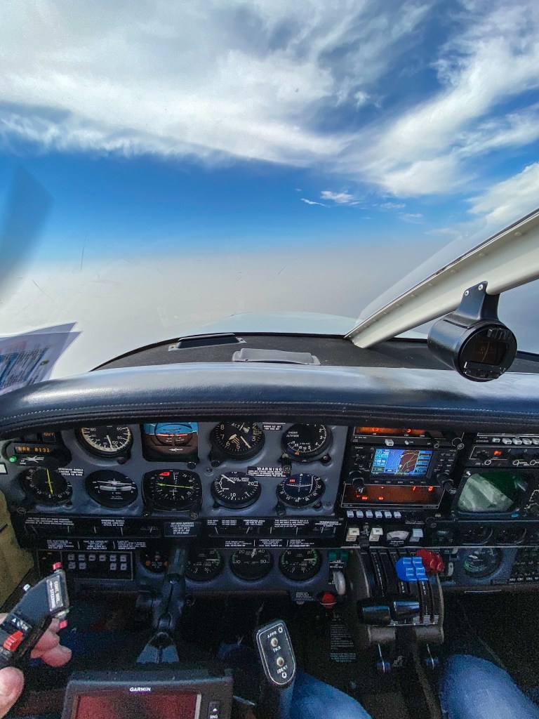 Above the calima layer