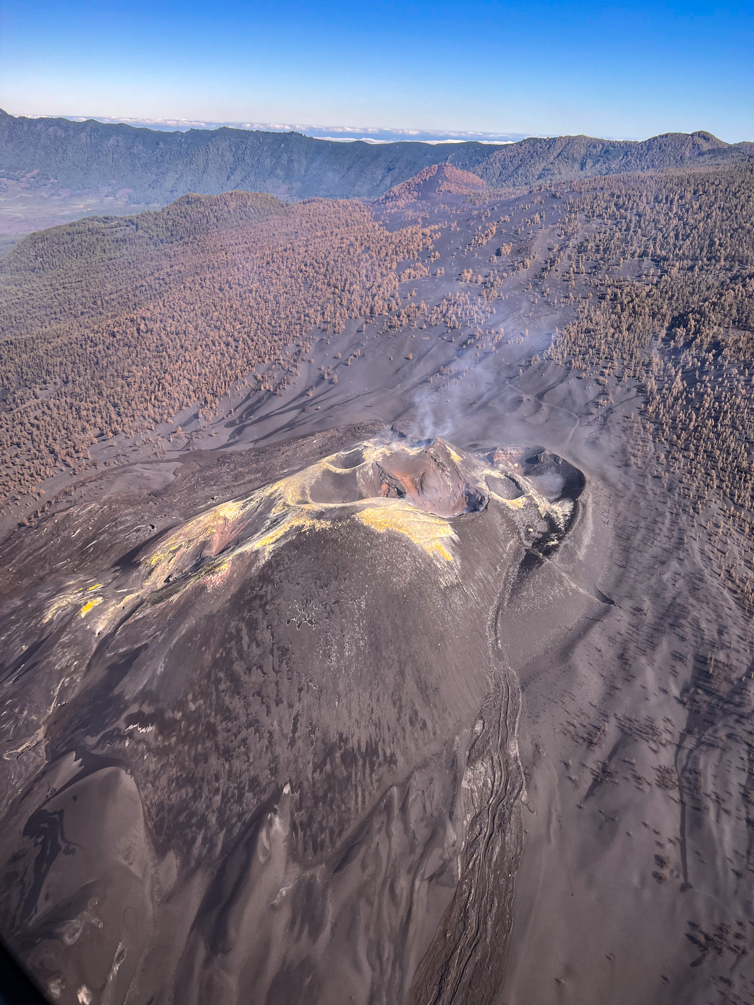 El Volcán de Cumbre Vieja, La Palma