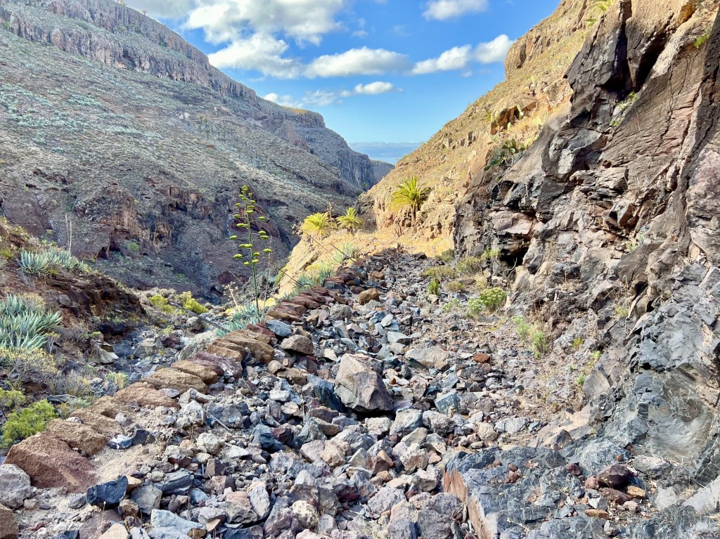 This is what left from the access road to El Revolcadero aerodrome