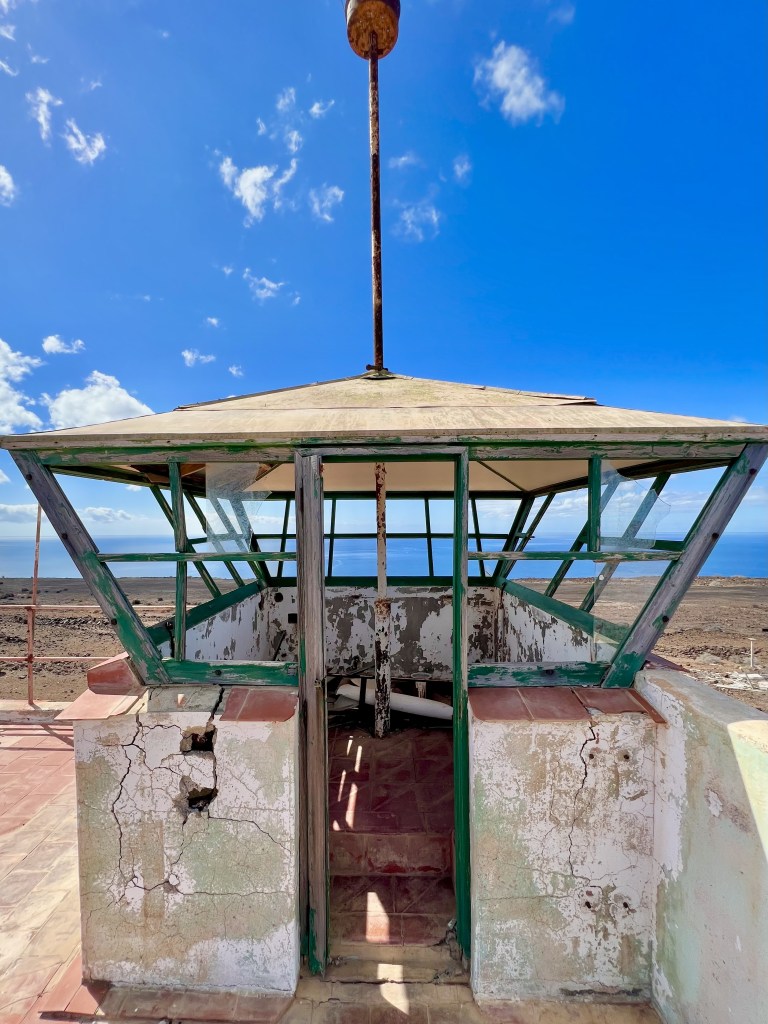 The old tower at El Revolcadero aerodrome, La Gomera