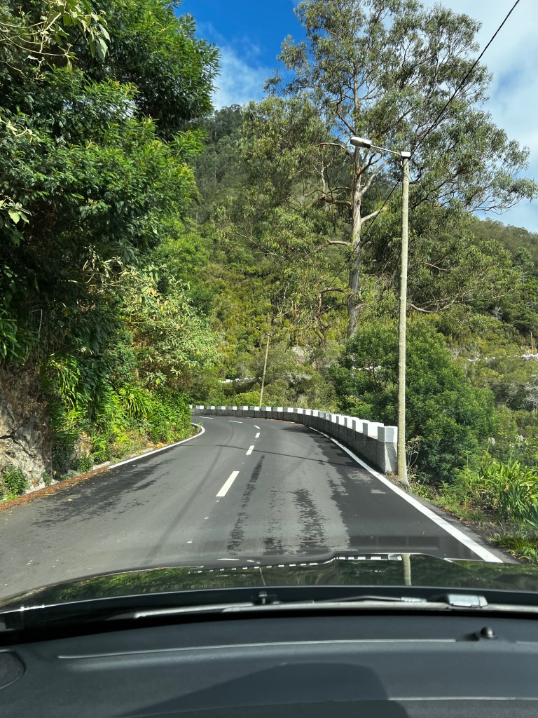 Driving up to Santana via the old roads...